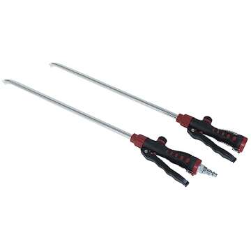 Radiator Genie - Water & Air Cleaning Wands for High Efficiency Cooling Systems and Radiators - Blow Out/Wash Out Kit