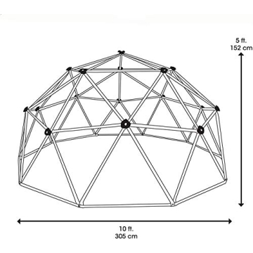 Lifetime Geometric Dome Climber - Fun Outdoor Play Area