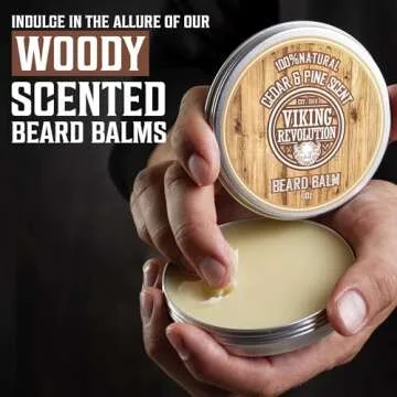 Viking Revolution Beard Balm Variety Pack for Ultimate Grooming
