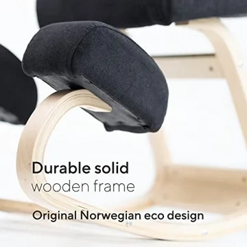 Luxton Ergonomic Kneeling Chair for Comfort and Posture Support