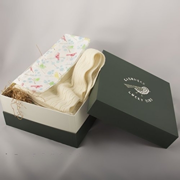 Ultra-Soft Cashmere Baby Blanket Cream by Lucky Bird