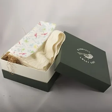 Ultra-Soft Cashmere Baby Blanket Cream by Lucky Bird