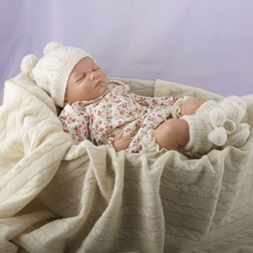 Ultra-Soft Cashmere Baby Blanket Cream by Lucky Bird
