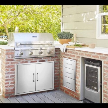 YuxiangBBQ Outdoor Kitchen Stainless Steel Drawer System