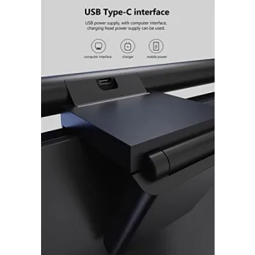 Monitor Light Bar with Remote & Adjustable Brightness for Work