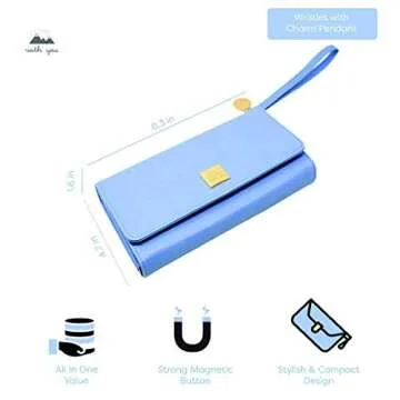 With You Cash Budget Envelope Wallet - Stylish & Functional