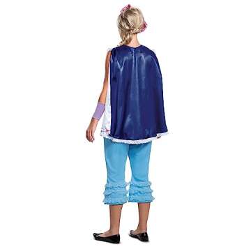 Disguise Disney Pixar Bo Peep Toy Story 4 Deluxe Women's Costume, Blue, L (12-14)