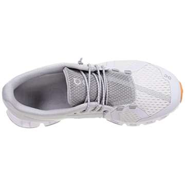 On Running Womens Cloud Textile Synthetic Glacier White Trainers 7 US
