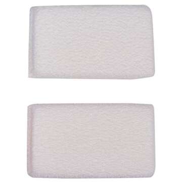 Practical Matter Kitchen Sponge, Organic Cotton Fiber All-Purpose Dish Sponges for Washing Dishes and Cleaning All Surfaces, Durable Non Scratch Scrub, 6 Count Value Pack