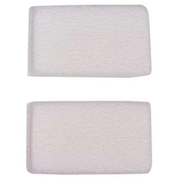 Practical Matter Kitchen Sponge, Organic Cotton Fiber All-Purpose Dish Sponges for Washing Dishes and Cleaning All Surfaces, Durable Non Scratch Scrub, 6 Count Value Pack