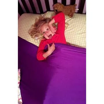 SnugBug Sensory Sheet for Toddler & Twin Mattresses