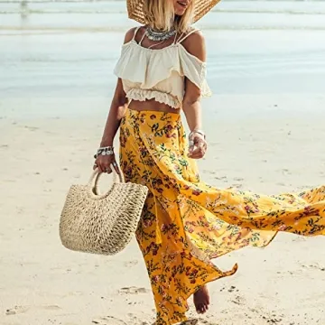 Stylish Frienda Straw Tote Bag for Summer Fun