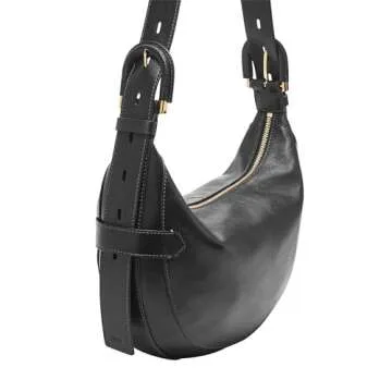 Fossil Women's Harwell Leather Hobo Purse - Chic & Sustainable