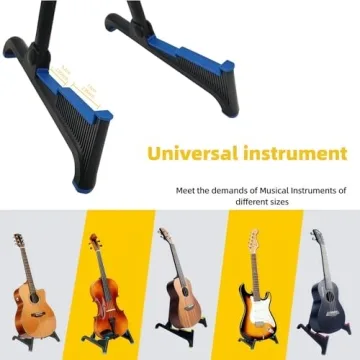 nalu Classic Adjustable Guitar Stand for All Guitars