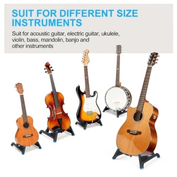 nalu Classic Adjustable Guitar Stand for All Guitars
