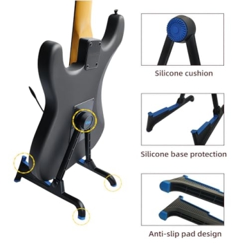 nalu Classic Adjustable Guitar Stand for All Guitars