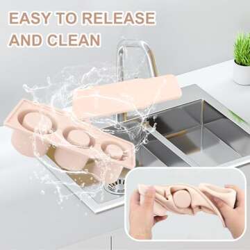 Minstely Silicone Ice Cube Tray for 30-40 oz Tumblers