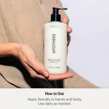 Nourishing APOTHEKE White Vetiver Lotion 10 fl oz