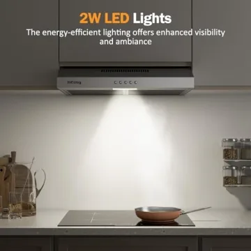 IsEasy 30" Convertible Range Hood - Efficient & Stylish