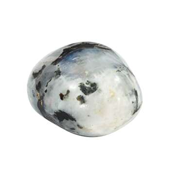 The Chrysalis Stone | Rainbow Moonstone | Tumbled Stone | Size 0.75" - 1.25" | 1 Pc | Crystals and H...