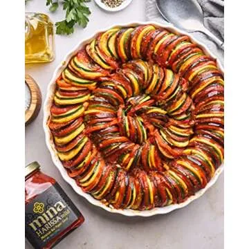 Mina Harissa Mild Sauce, Homestyle Moroccan Red Pepper Harissa Paste, 10 Oz (Pack of 2) - Harissa Sauce with Tangy Twist, Excite Your Senses with Mina Mild Harissa Seasoning