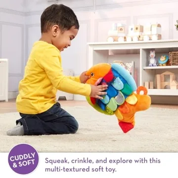 Flip Fish Soft Baby Toy for Sensory Play