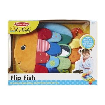 Flip Fish Soft Baby Toy for Sensory Play