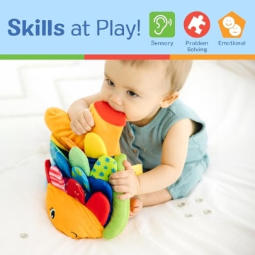 Flip Fish Soft Baby Toy for Sensory Play