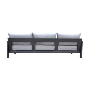 Limari Home Wake Outdoor Sofa - Modern Aluminum & Fabric