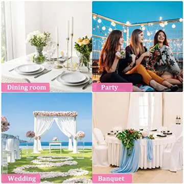 Zhongyuan Spandex Chair Sashes Elastic Chair Bows Stretch Chair Bands Ties with Buckle for Wedding Banquet Party Events Decoration(Pink, 25PCS)