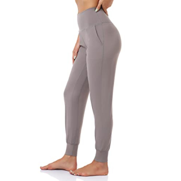 Comfortable High Waisted Joggers with Pockets for Women