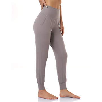 Comfortable High Waisted Joggers with Pockets for Women