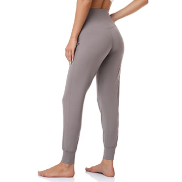 Comfortable High Waisted Joggers with Pockets for Women
