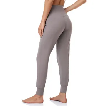 Comfortable High Waisted Joggers with Pockets for Women