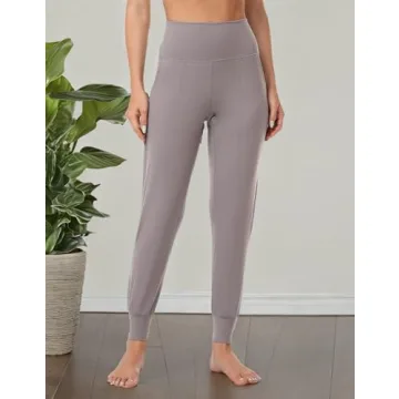 Comfortable High Waisted Joggers with Pockets for Women