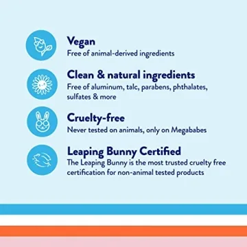 Megababe Rosy Pits Deodorant - Aluminum-Free, 72 Hours Fresh