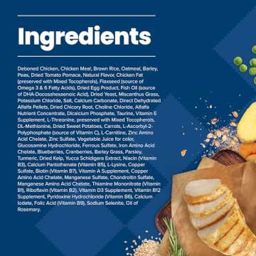 Blue Buffalo Small Breed Senior Dog Food 5-lb Bag