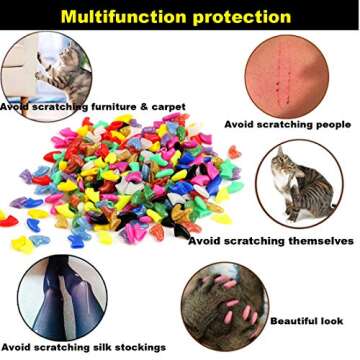 Shop VICTHY Cat Nail Caps in 14 Colors - 140 pcs Available