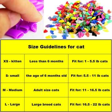 Shop VICTHY Cat Nail Caps in 14 Colors - 140 pcs Available