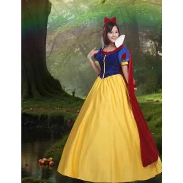Ainiel Classic Deluxe Lolita Costume Fairytale Dress Role Cosplay for Adults Princess Costume with Petticoat