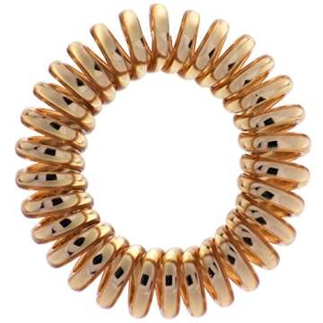 10 pack Painless PATENTED OOO Hair Ties. Ponytail holder spiral coil traceless hair bands. For all t...