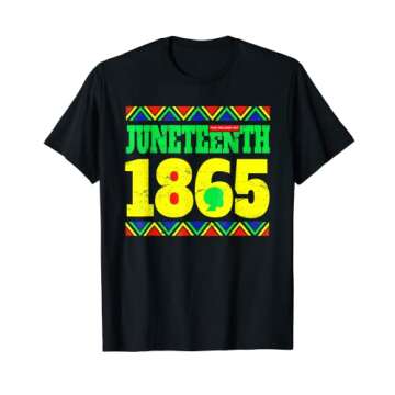 Juneteenth Vibes June 1865 Black Owned Business Juneteenth T-Shirt