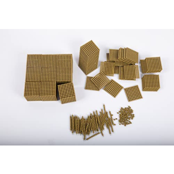Adena Montessori Golden Beads Math Learning Toy