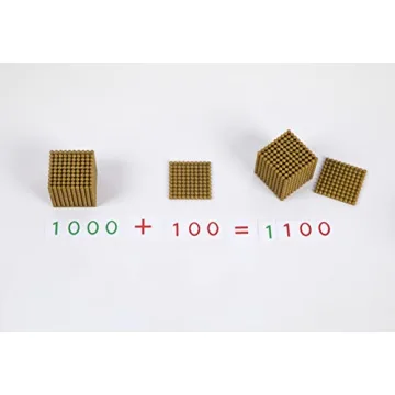 Adena Montessori Golden Beads Math Learning Toy