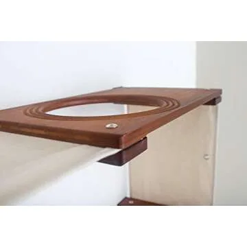 Deluxe Cat Fort Wall Mounted Shelves for Cats