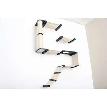 Deluxe Cat Fort Wall Mounted Shelves for Cats