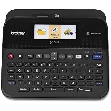 Brother P-touch Label Maker with Color Display and Connectivity