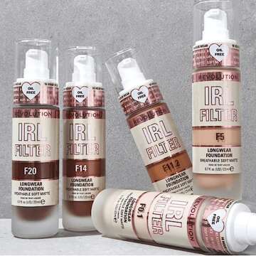 Revolution Beauty IRL Filter Foundation for Medium Skin