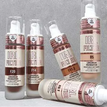 Revolution Beauty IRL Filter Foundation for Medium Skin