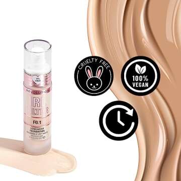Revolution Beauty IRL Filter Foundation for Medium Skin